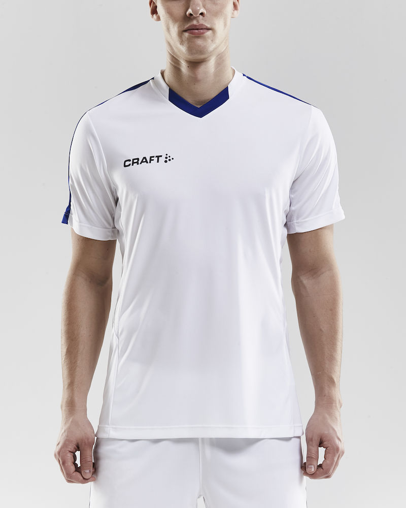 PROGRESS Jersey Contrast Men white/club cobolt - 0