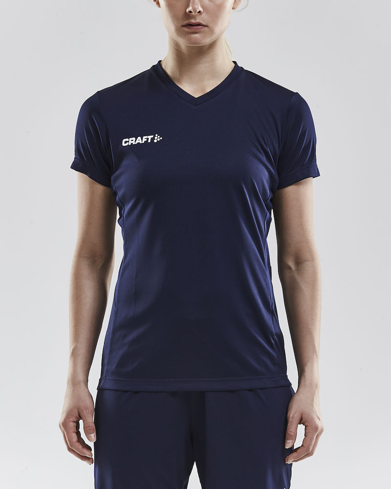 SQUAD Jersey Solid WMN navy/white - 1