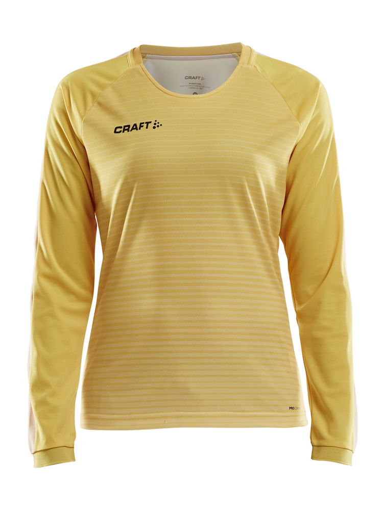 Pro Control Stripe Jersey LS W yellow/flumino - 0