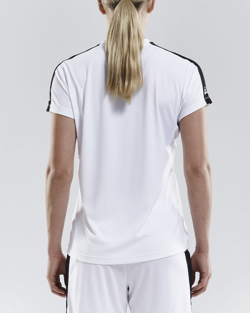 PROGRESS Jersey Contrast WMN white - 2