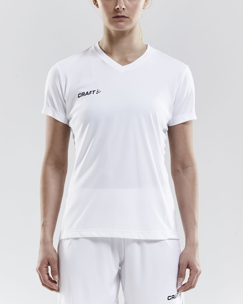 SQUAD Jersey Solid WMN white - 1