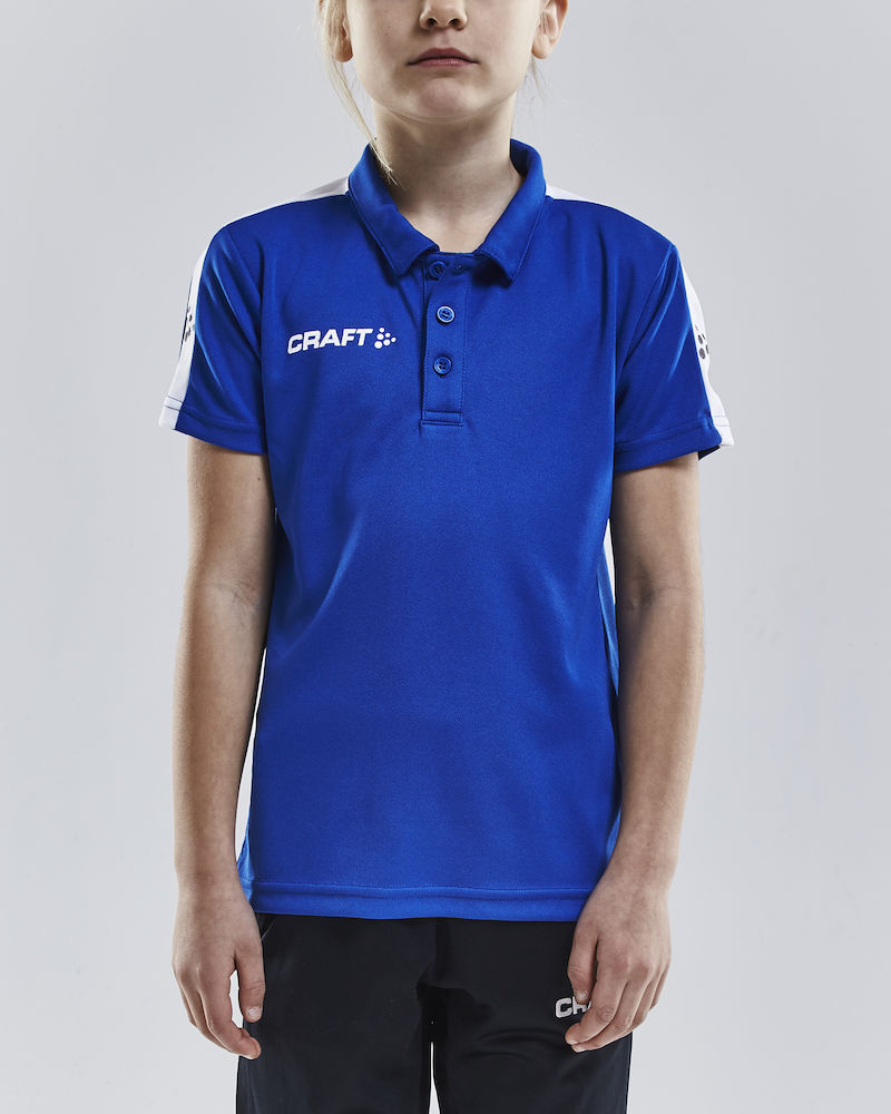 PROGRESS Polo Pique JR royal blue - 1