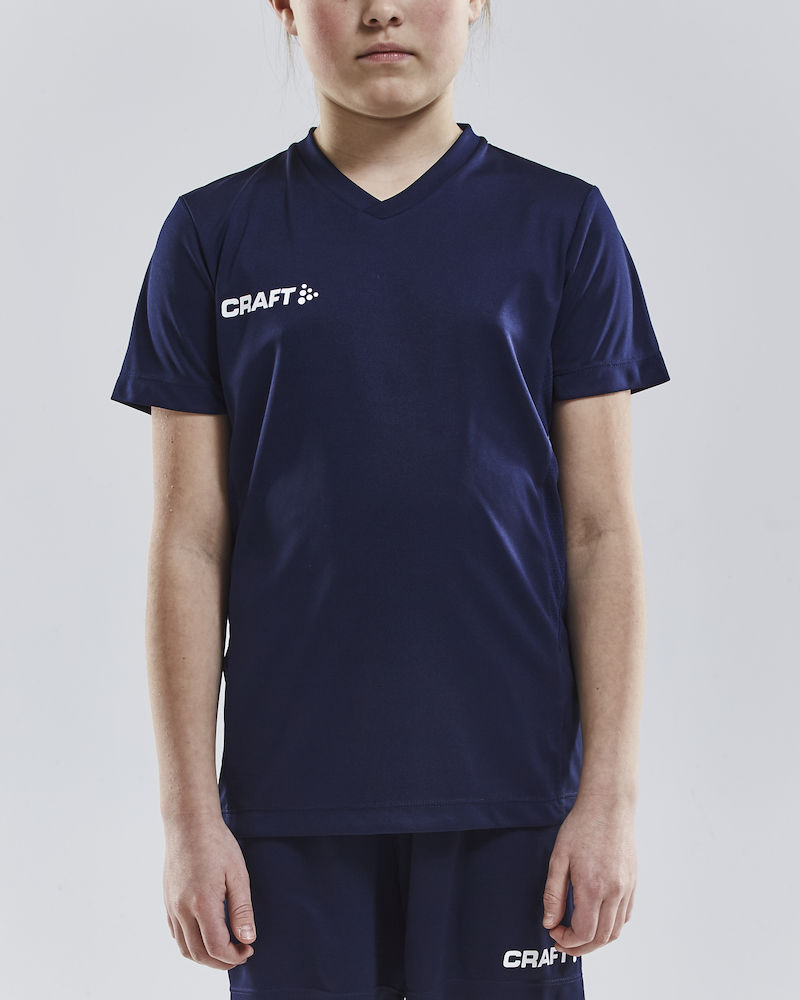 SQUAD Jersey Solid JR navy - 1