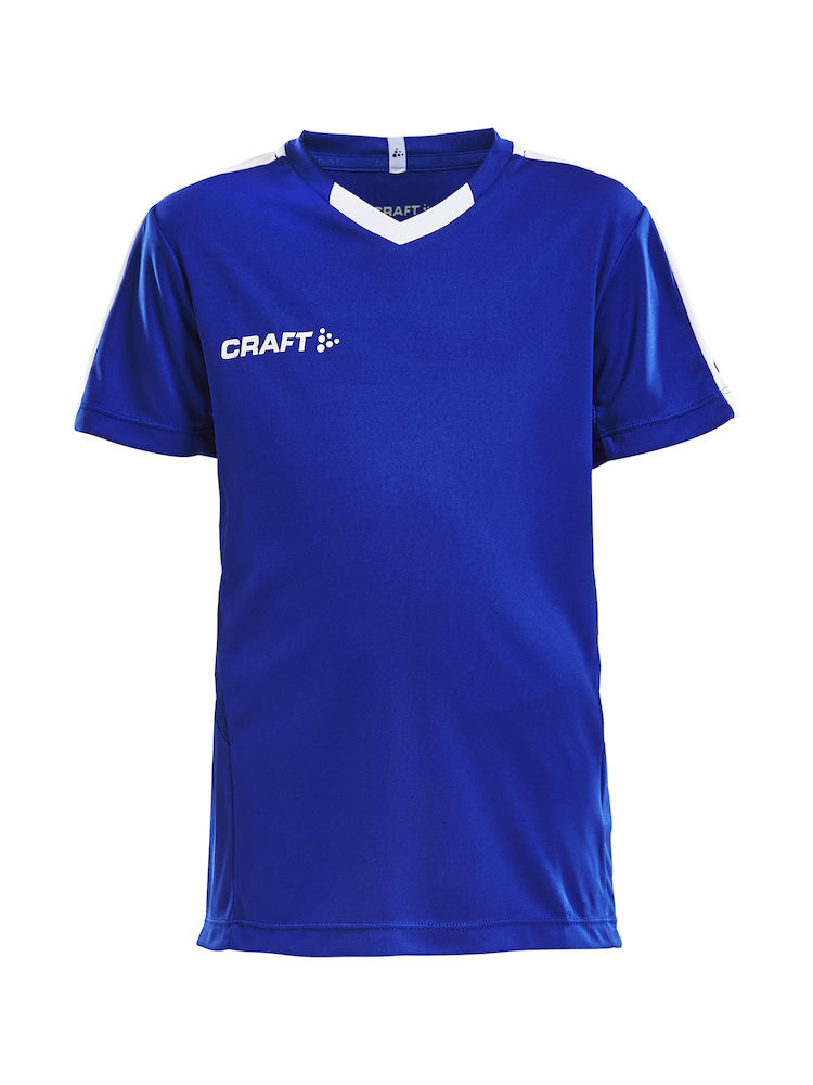 PROGRESS Jersey Contrast JR club cobolt/white - 0