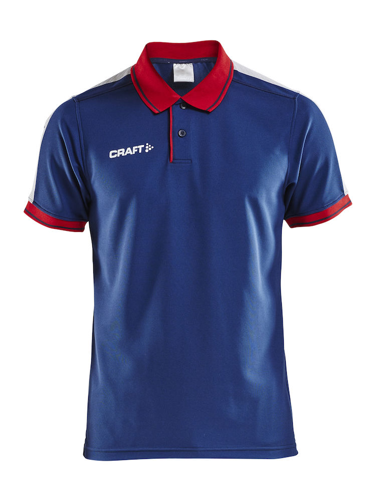 Pro Control Poloshirt M navy/bright red - 0