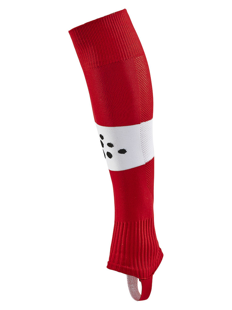 Pro Control Stripe W-O Foot Socks Jr bright red/white - 0