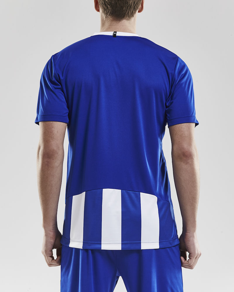 PROGRESS Jersey Stripe Men club cobolt/white - 2