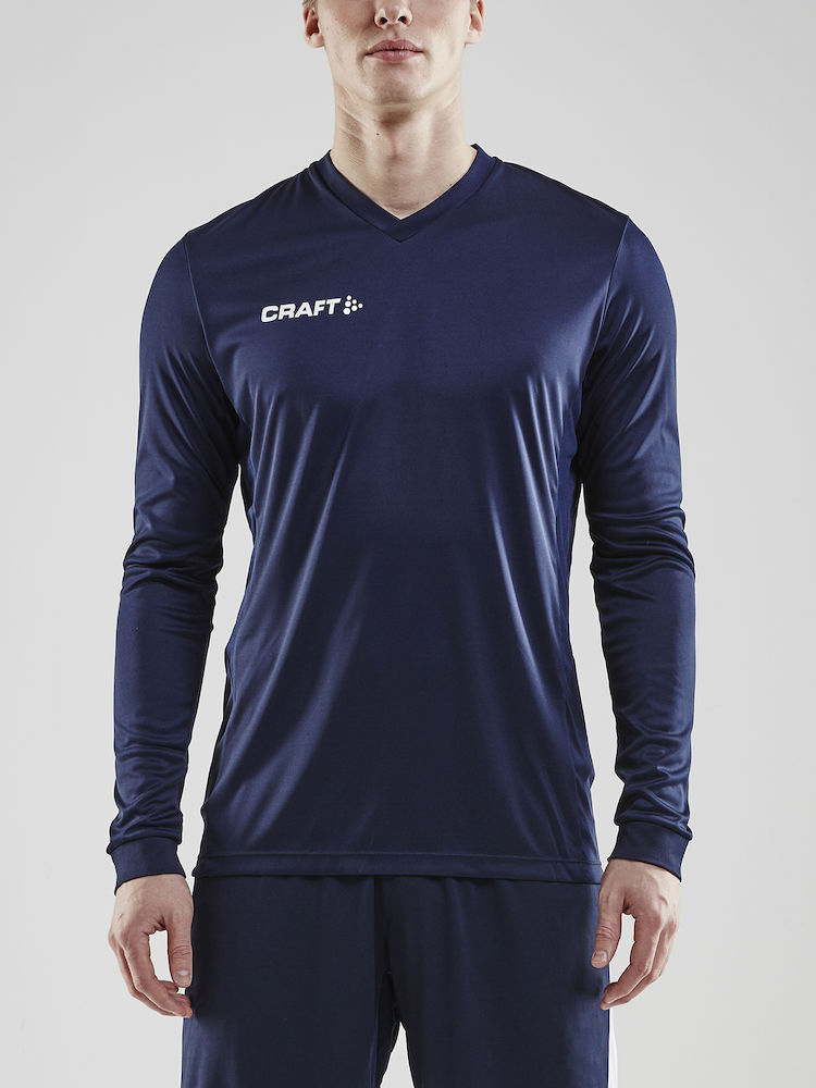 Squad Jersey Solid LS M navy - 1