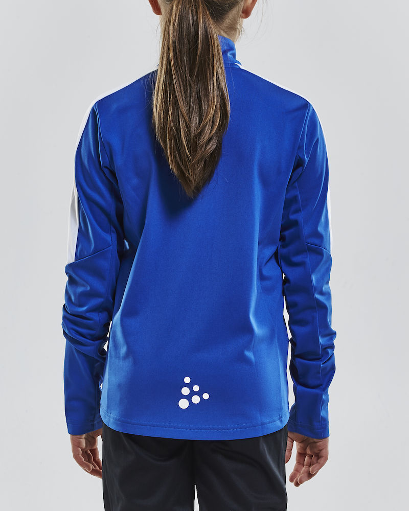 PROGRESS Halfzip LS Tee JR royal blue - 1