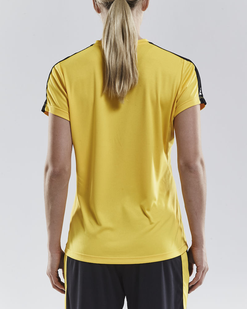 PROGRESS Jersey Contrast WMN yellow - 2
