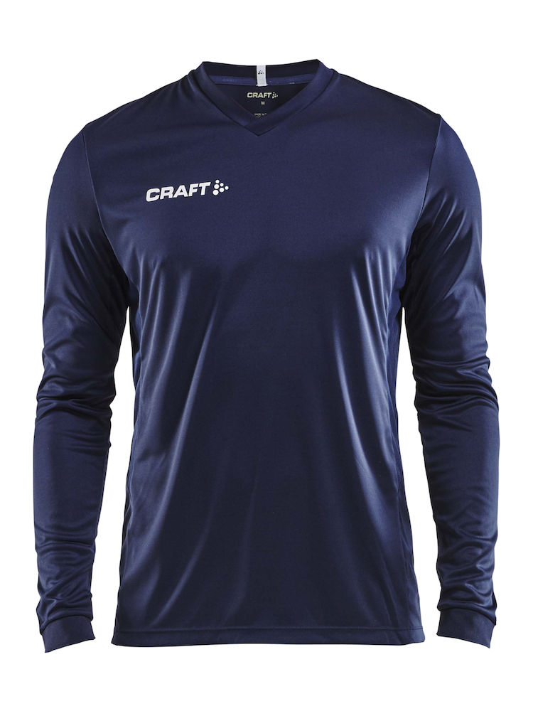 Squad Jersey Solid LS M navy - 0