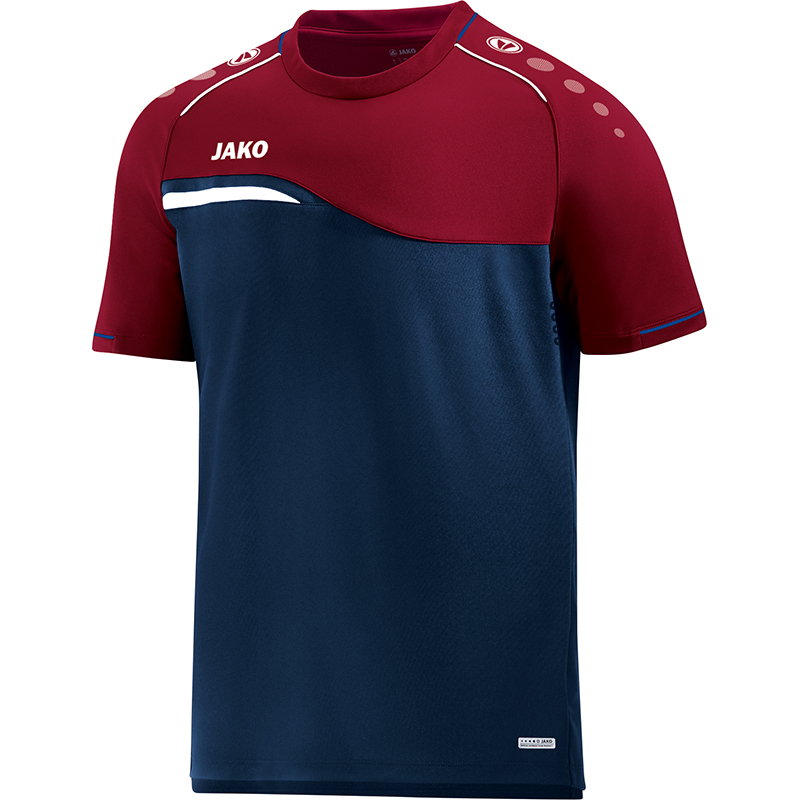 Jako T-Shirt  Competition 2.0 in Navy/Rot