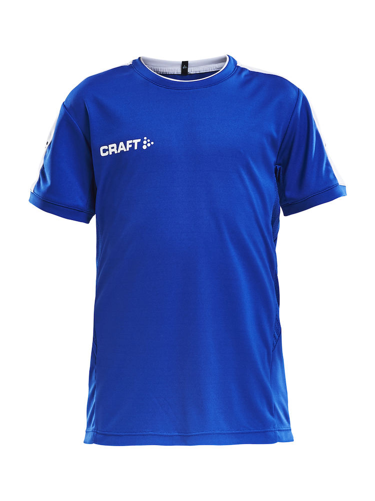 PROGRESS Practise Tee JR royal blue/white - 0