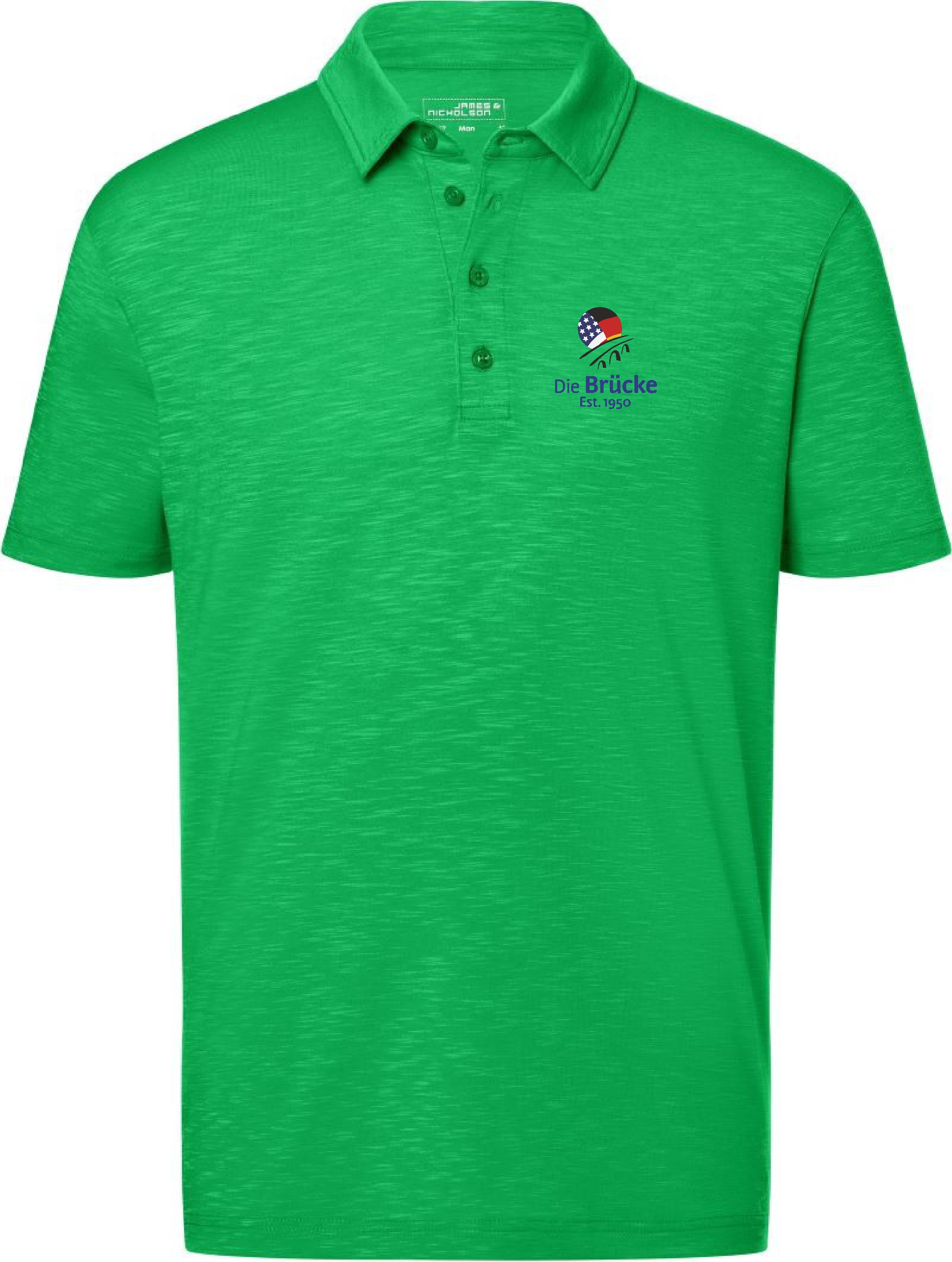 Herren Poloshirt " Die Brücke"