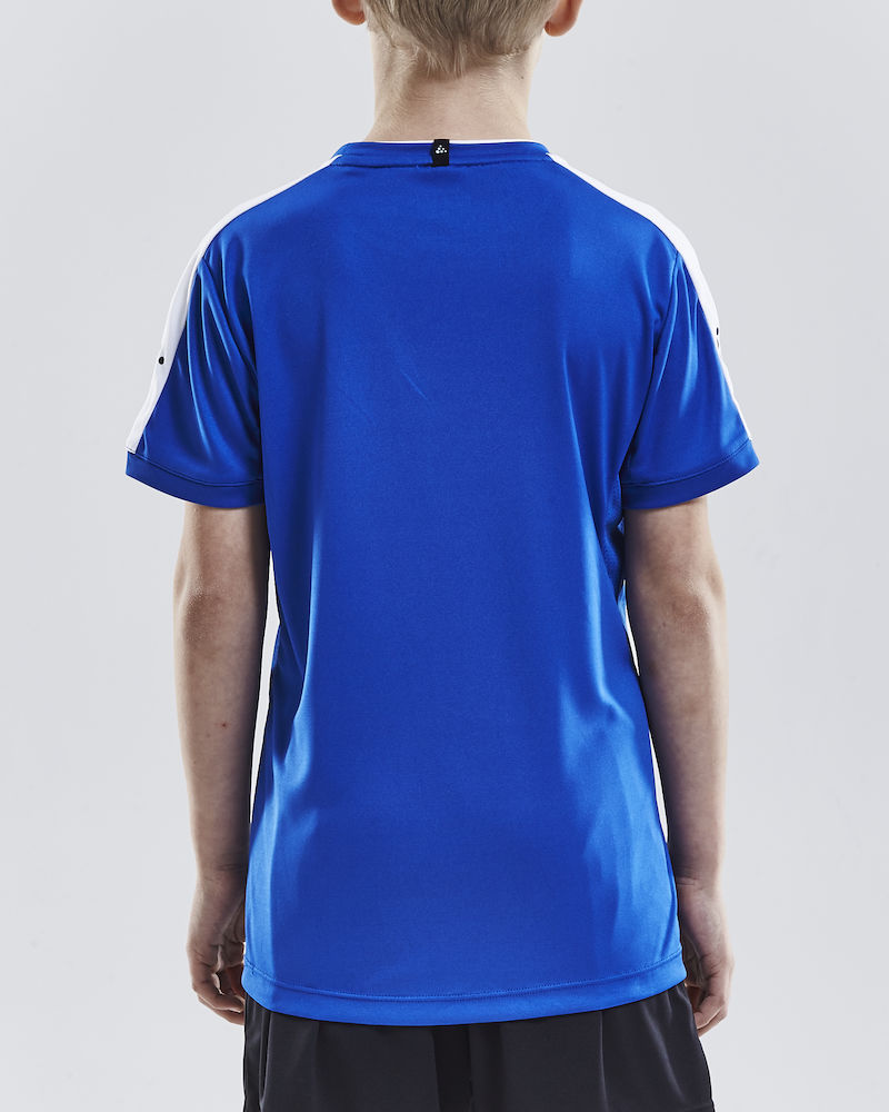 PROGRESS Practise Tee JR royal blue/white - 2