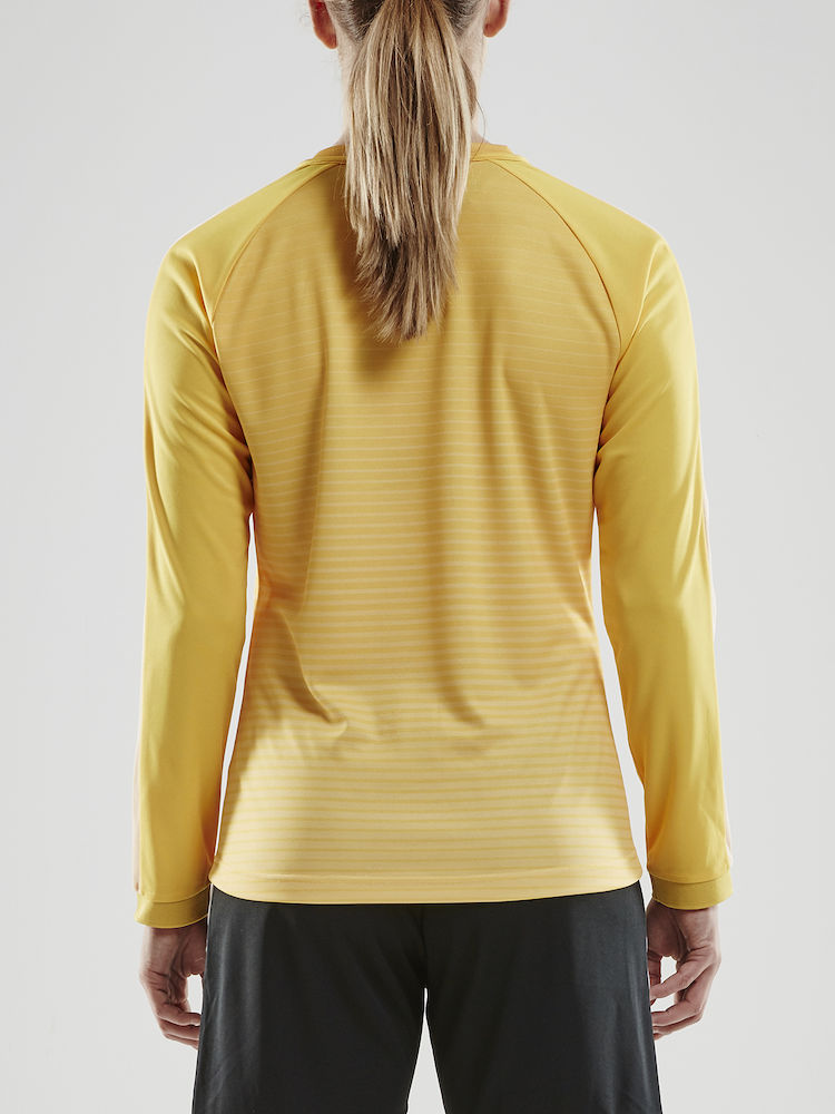 Pro Control Stripe Jersey LS W yellow/flumino - 2