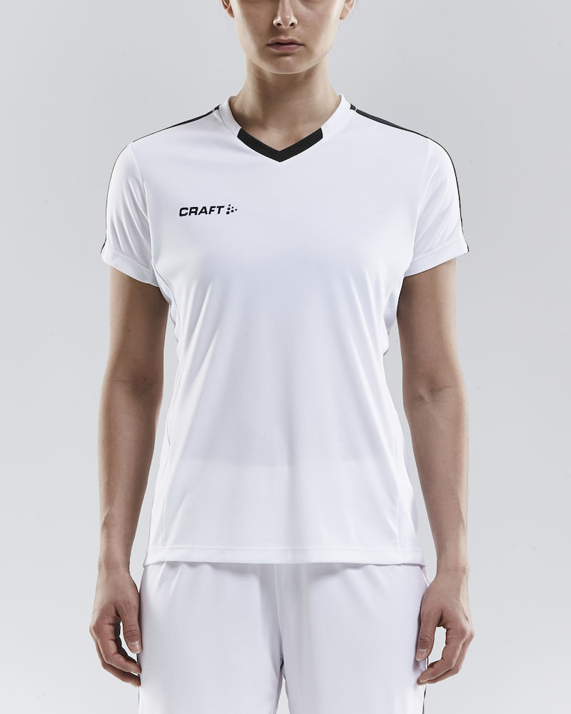 PROGRESS Jersey Contrast WMN white - 1