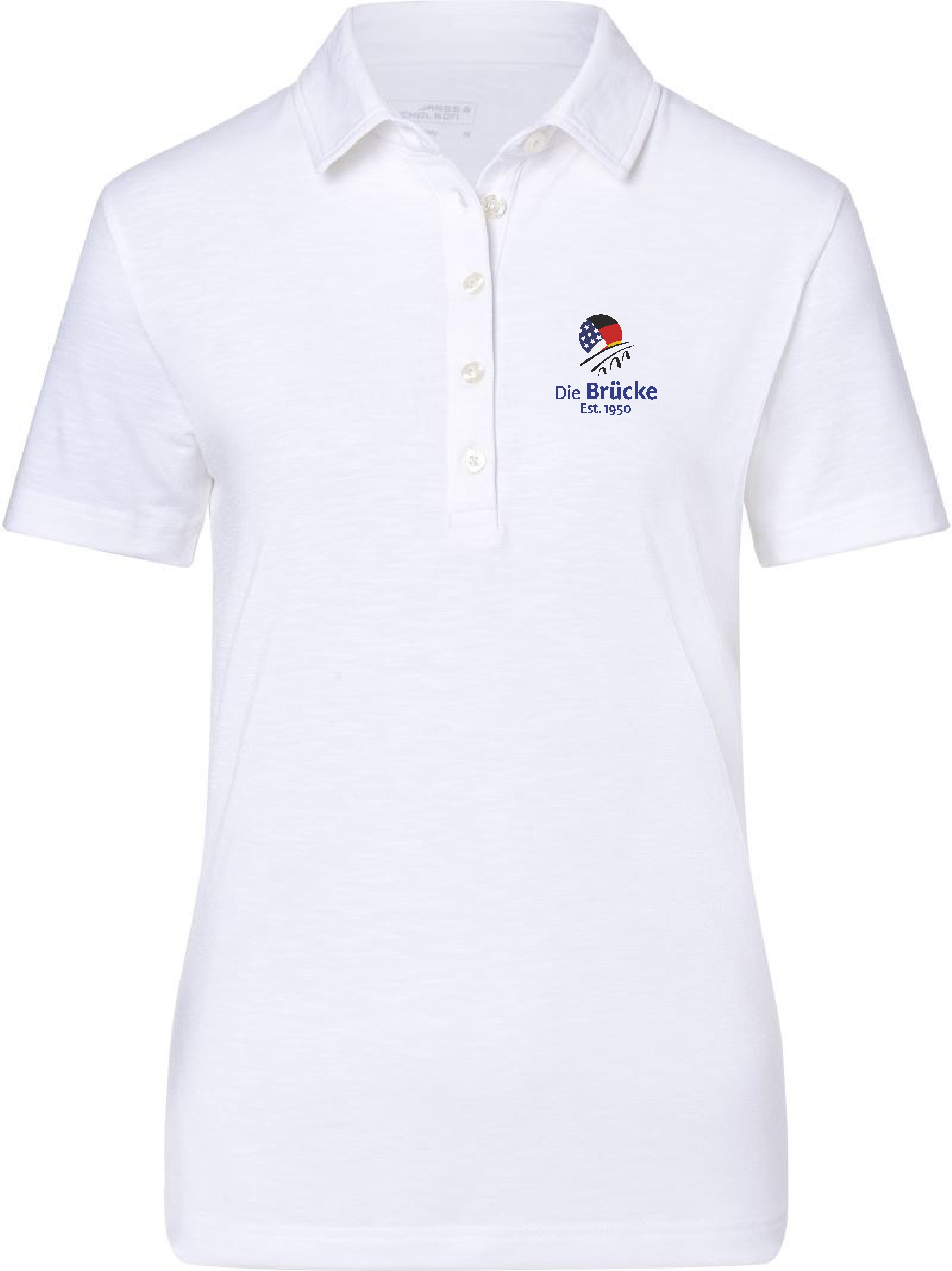 Damen Poloshirt " Die Brücke"