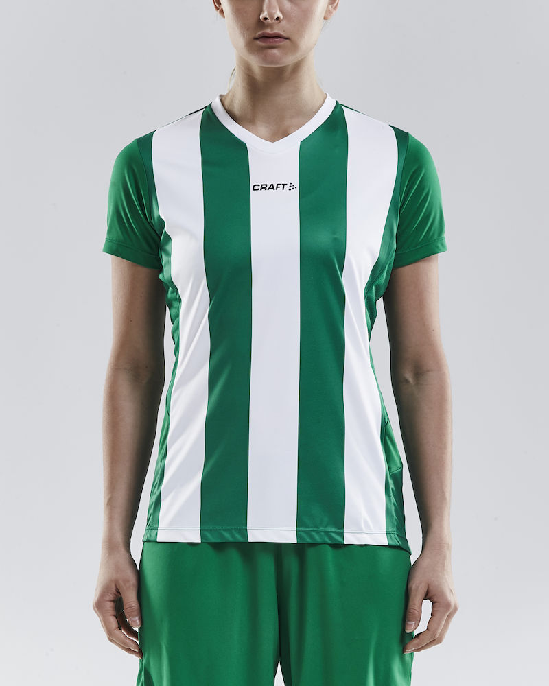 PROGRESS Jersey Stripe WMN team green - 1