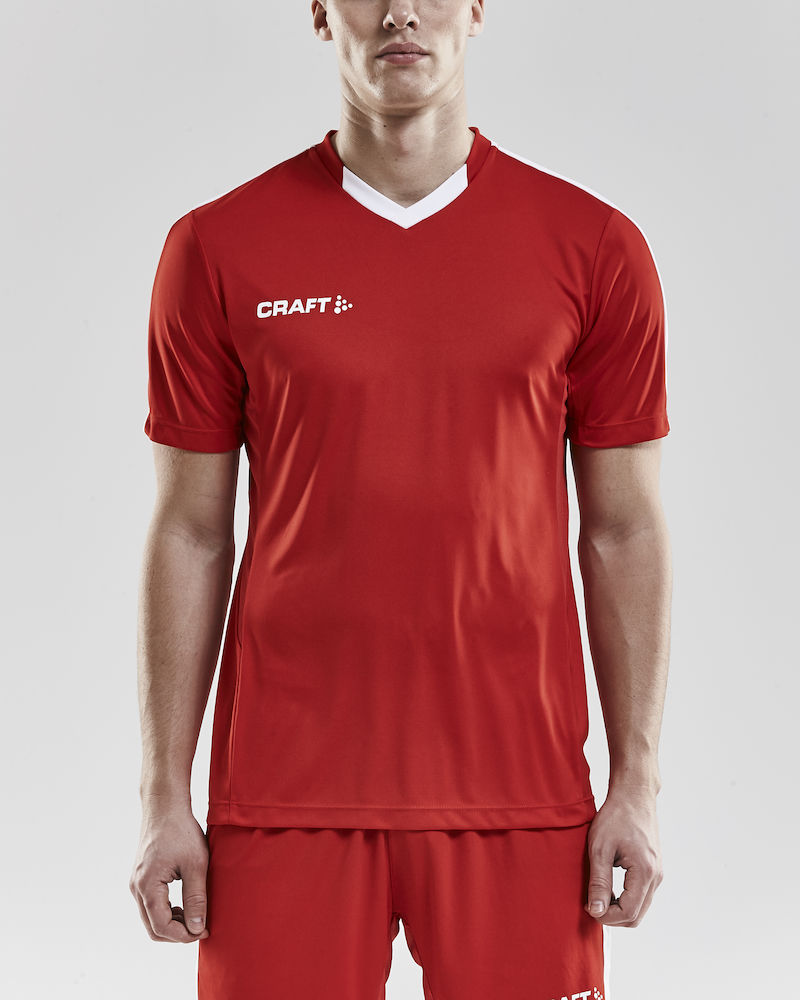 PROGRESS Jersey Contrast Men bright red/white - 1