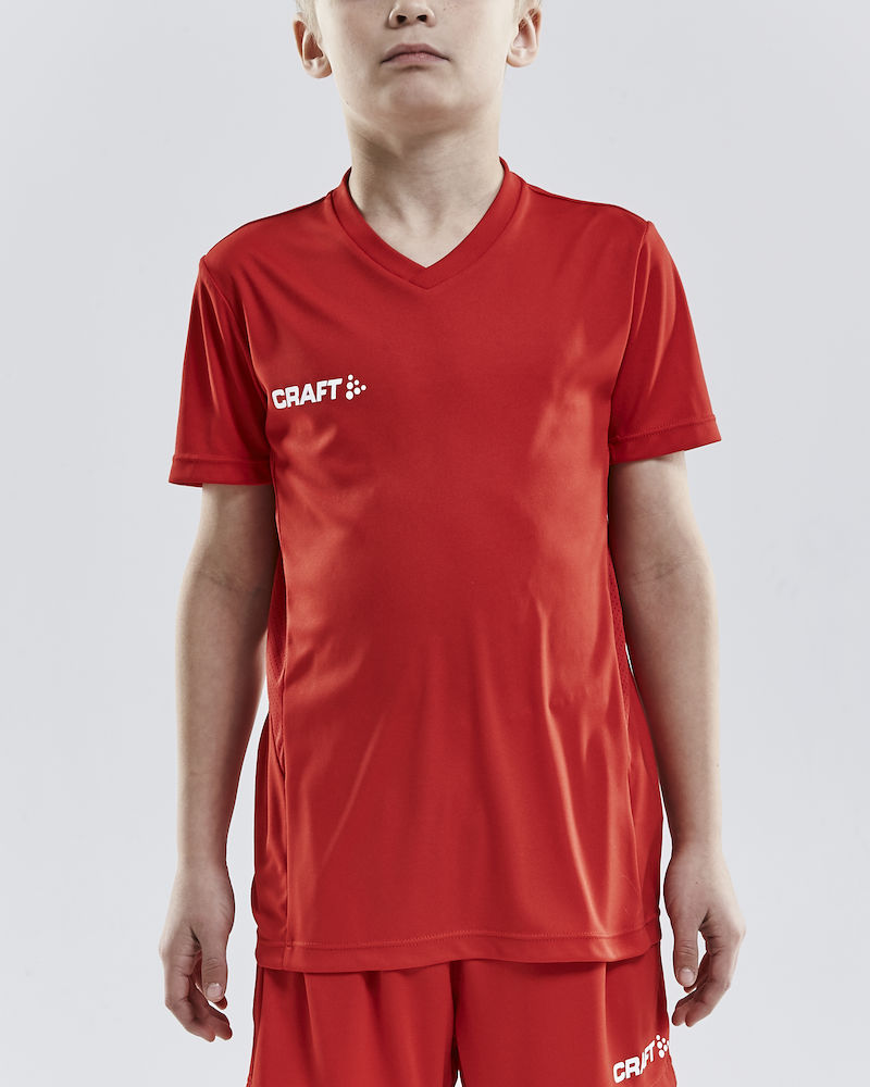 SQUAD Jersey Solid JR bright red - 1