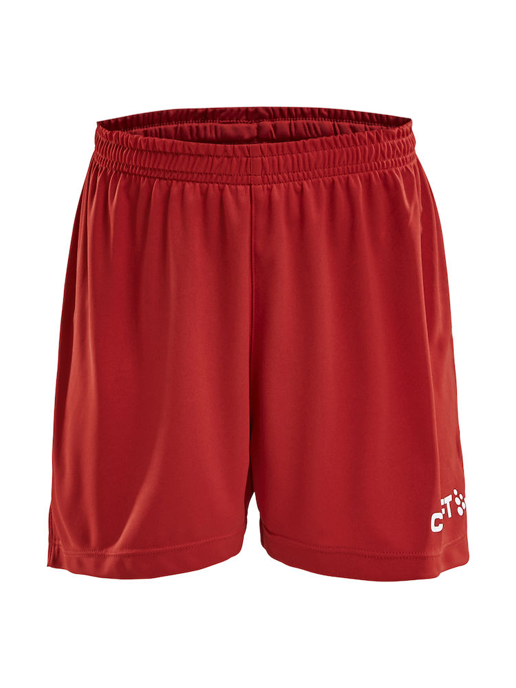 SQUAD Short Solid JR bright red/white - 0