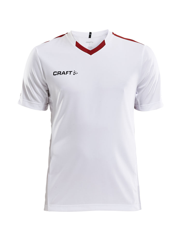 PROGRESS Jersey Contrast Men white/bright red - 3