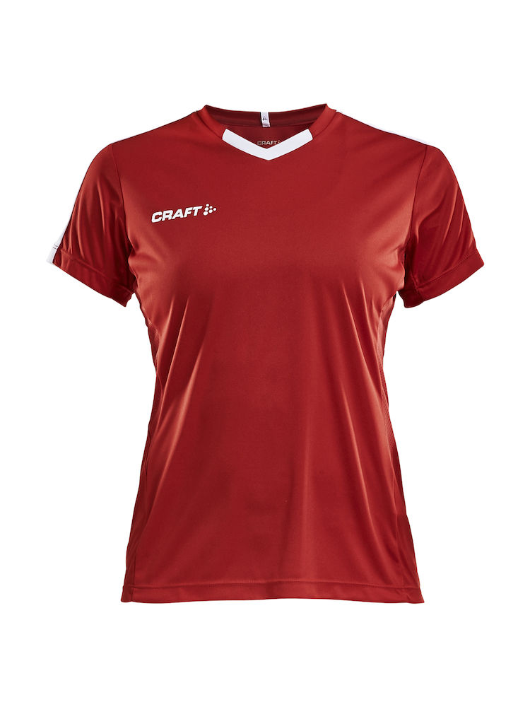 PROGRESS Jersey Contrast WMN bright red - 0