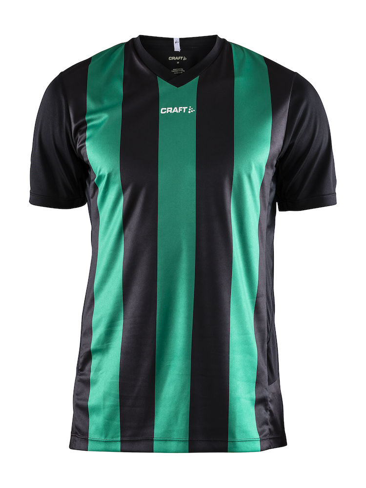 PROGRESS Jersey Stripe Men black/team green - 0