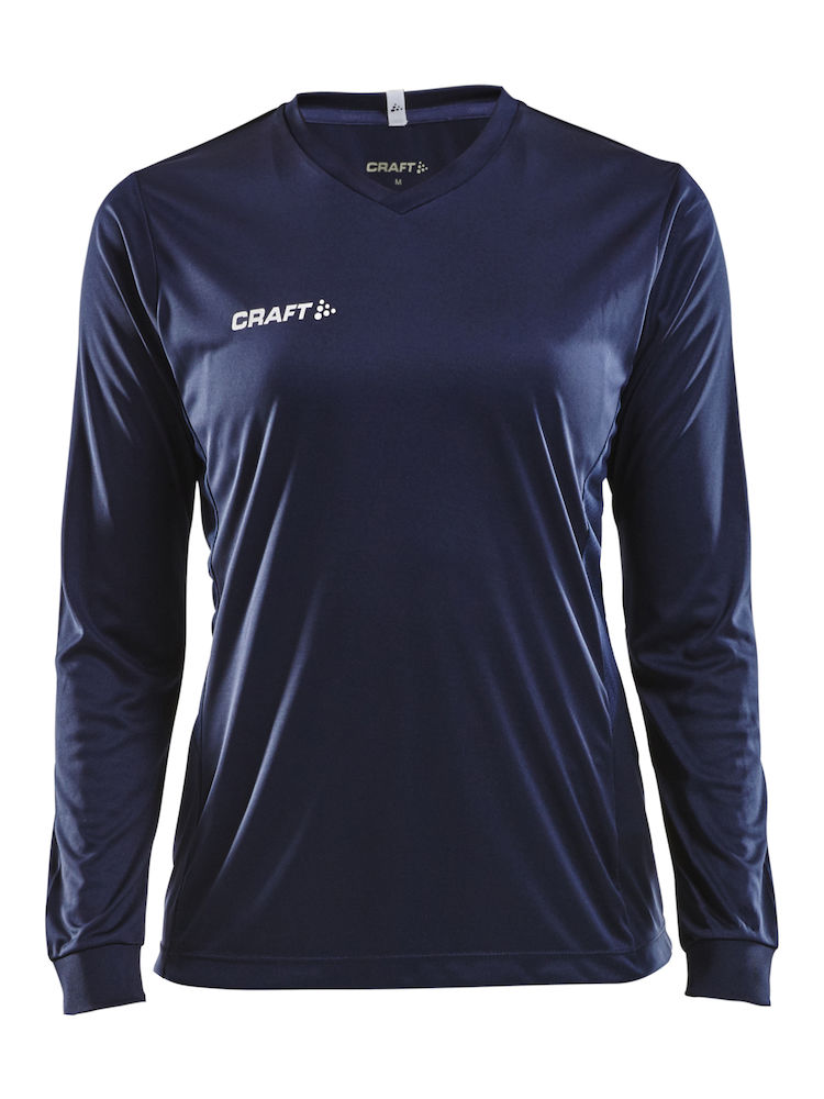 Squad Jersey Solid LS W navy - 0