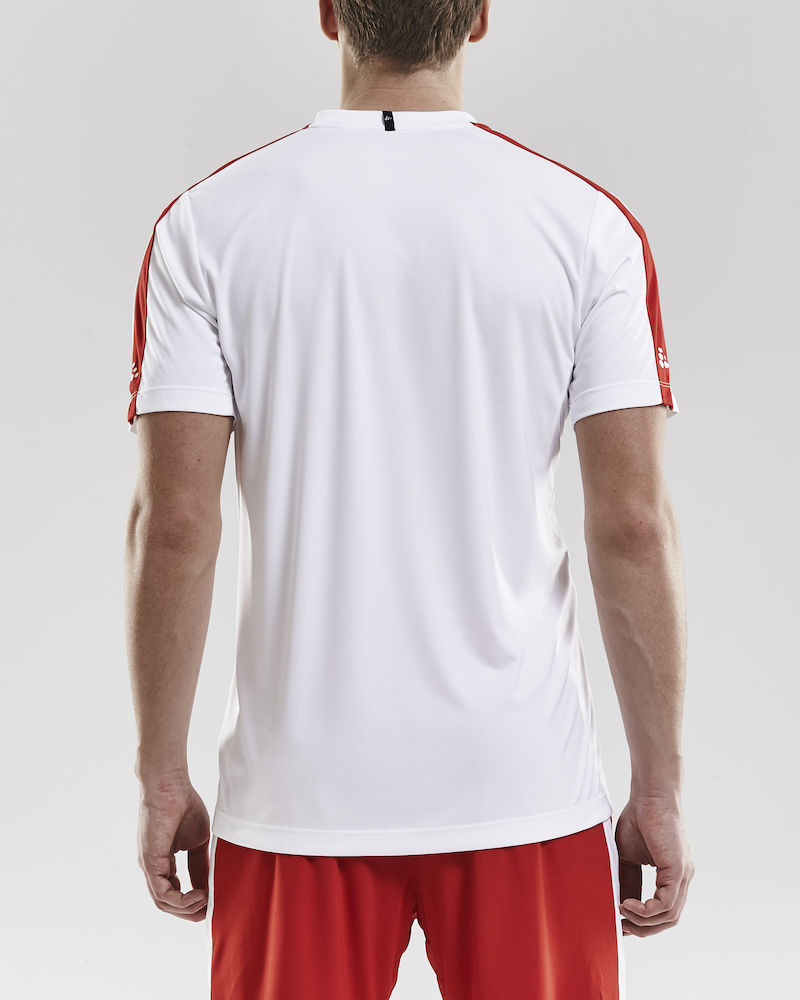 PROGRESS Jersey Contrast Men white/bright red - 1