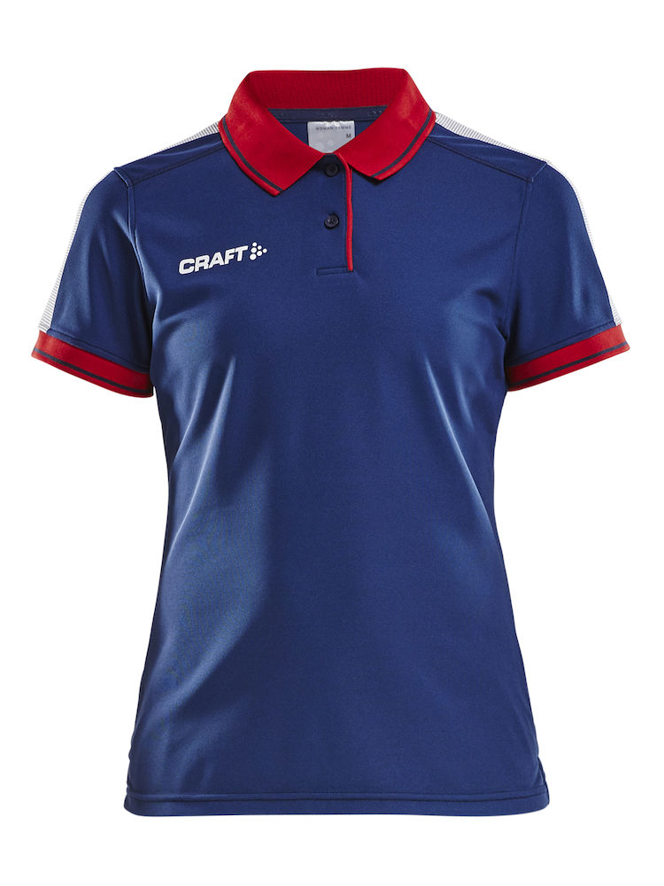 Pro Control Poloshirt W navy/bright red - 0