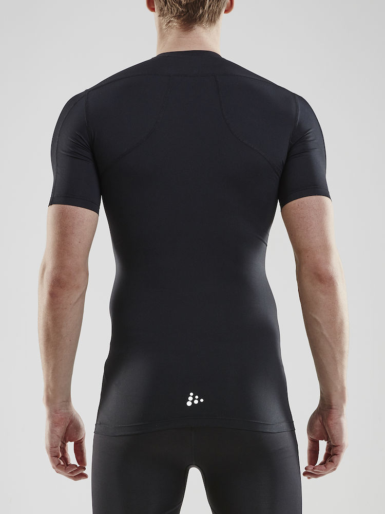 Pro Control Compression Tee Uni black - 2