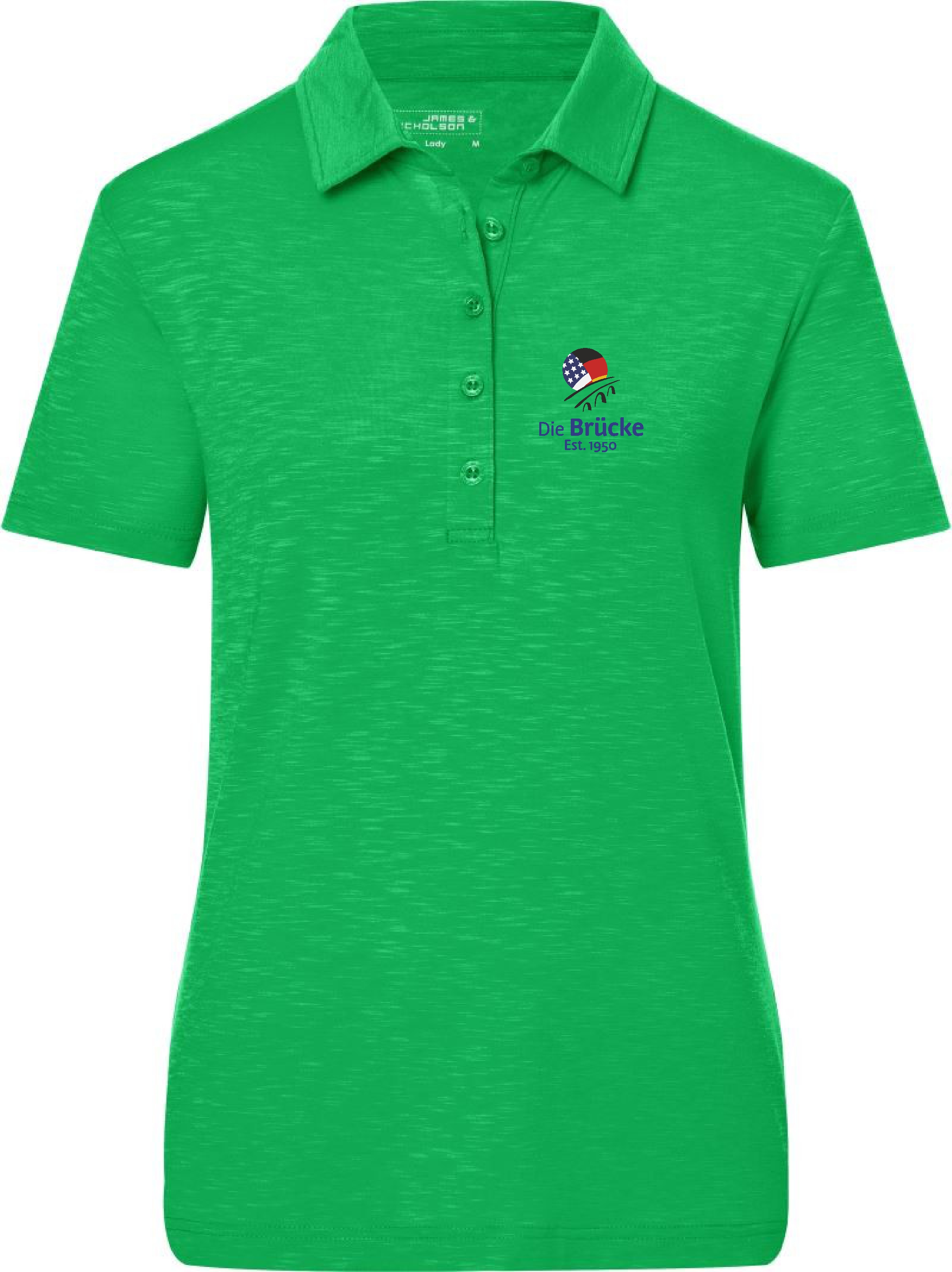 Damen Poloshirt " Die Brücke"