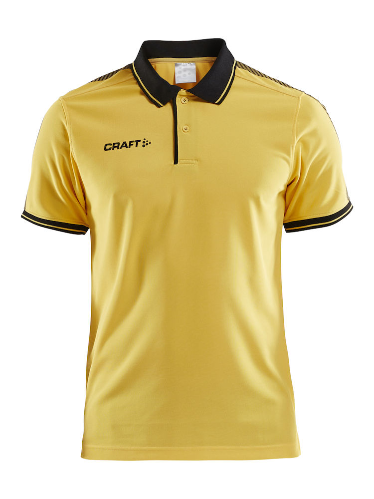 Pro Control Poloshirt M yellow/black - 0