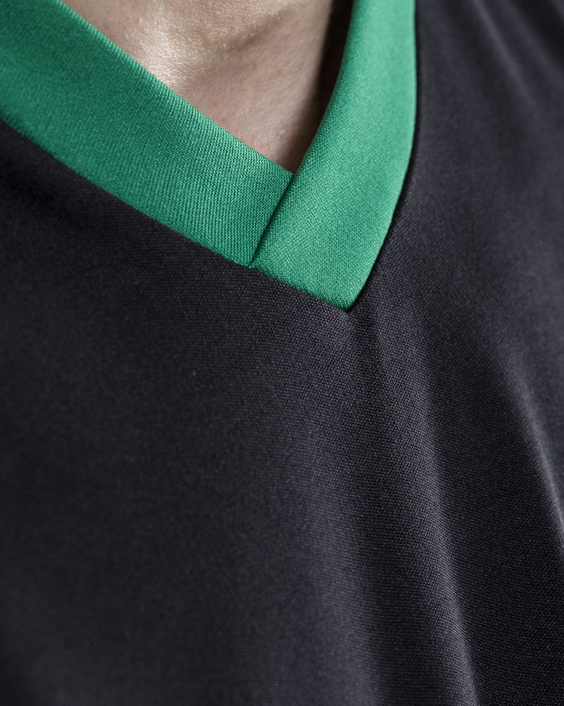 PROGRESS Jersey Contrast Men black/team green - 3