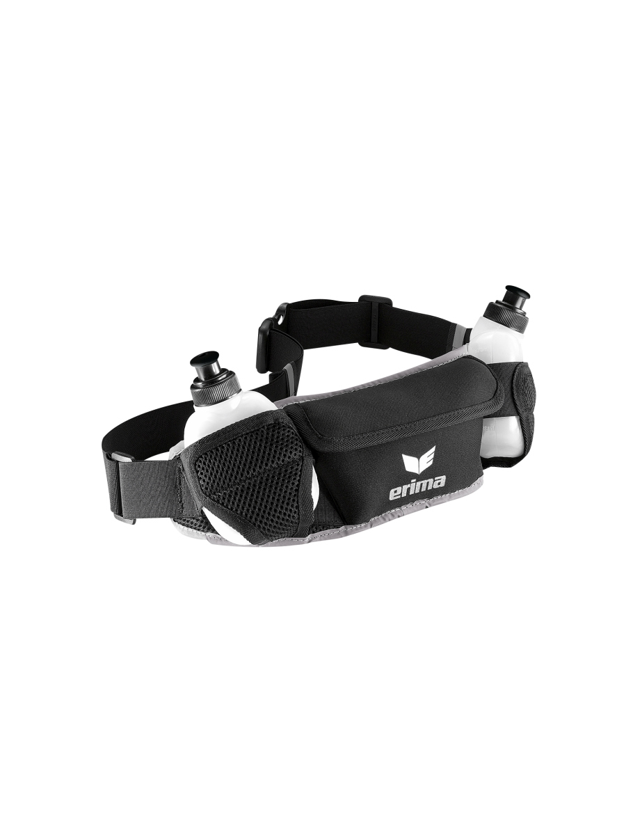 ERIMA Hydro Belt Laufgürtel mit Trinkflaschen Joggen Wandern Laufen
