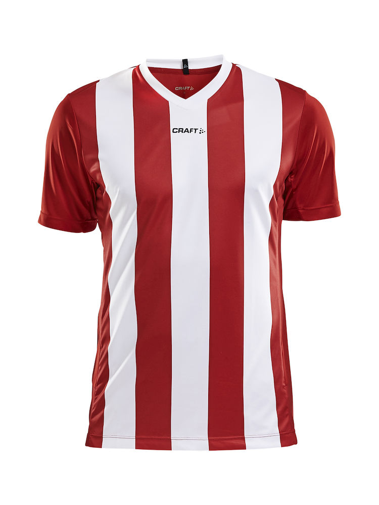PROGRESS Jersey Stripe Men bright red/white - 0