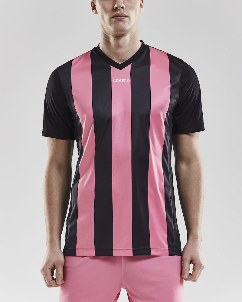 PROGRESS Jersey Stripe Men black/pop - 1