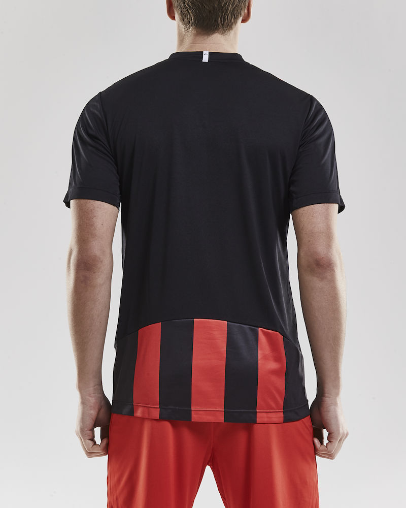 PROGRESS Jersey Stripe Men black/bright red - 2