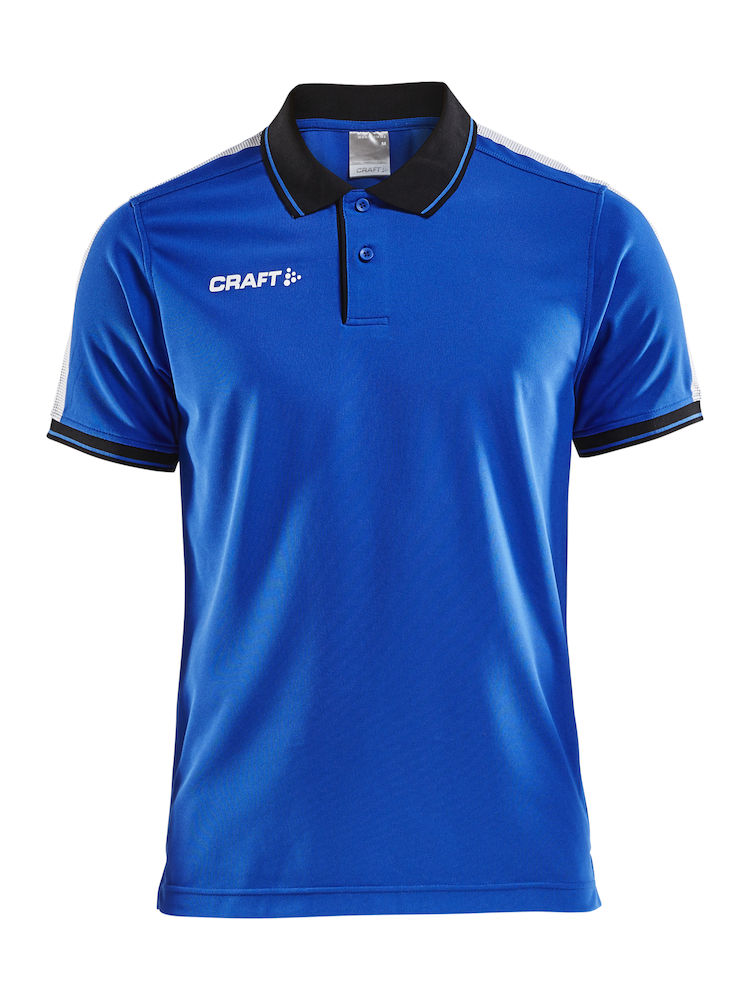 Pro Control Poloshirt M cobolt/black - 0