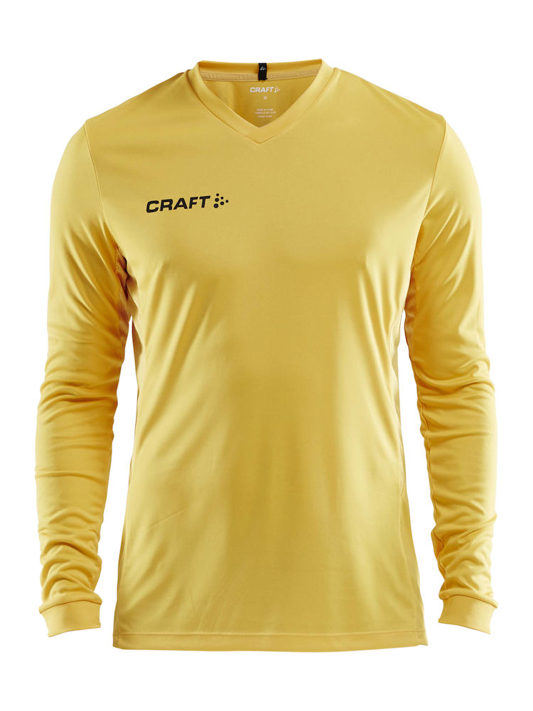 Squad Jersey Solid LS M yellow - 0