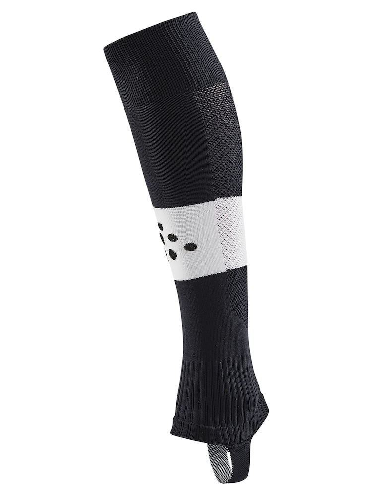 Pro Control Stripe W-O Foot Socks Jr black/white - 0