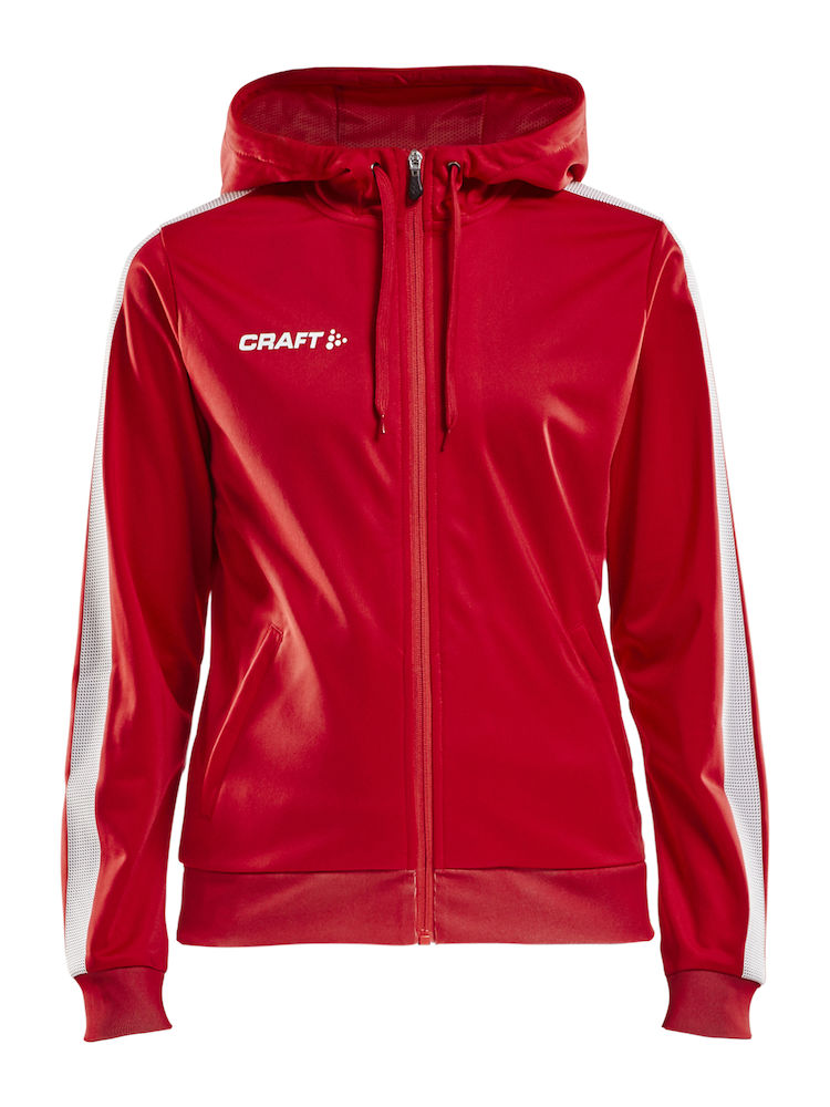 Pro Control Hood Jacket W bright red/white - 0