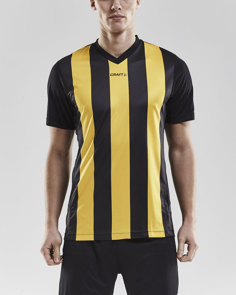 PROGRESS Jersey Stripe Men black/yellow - 1