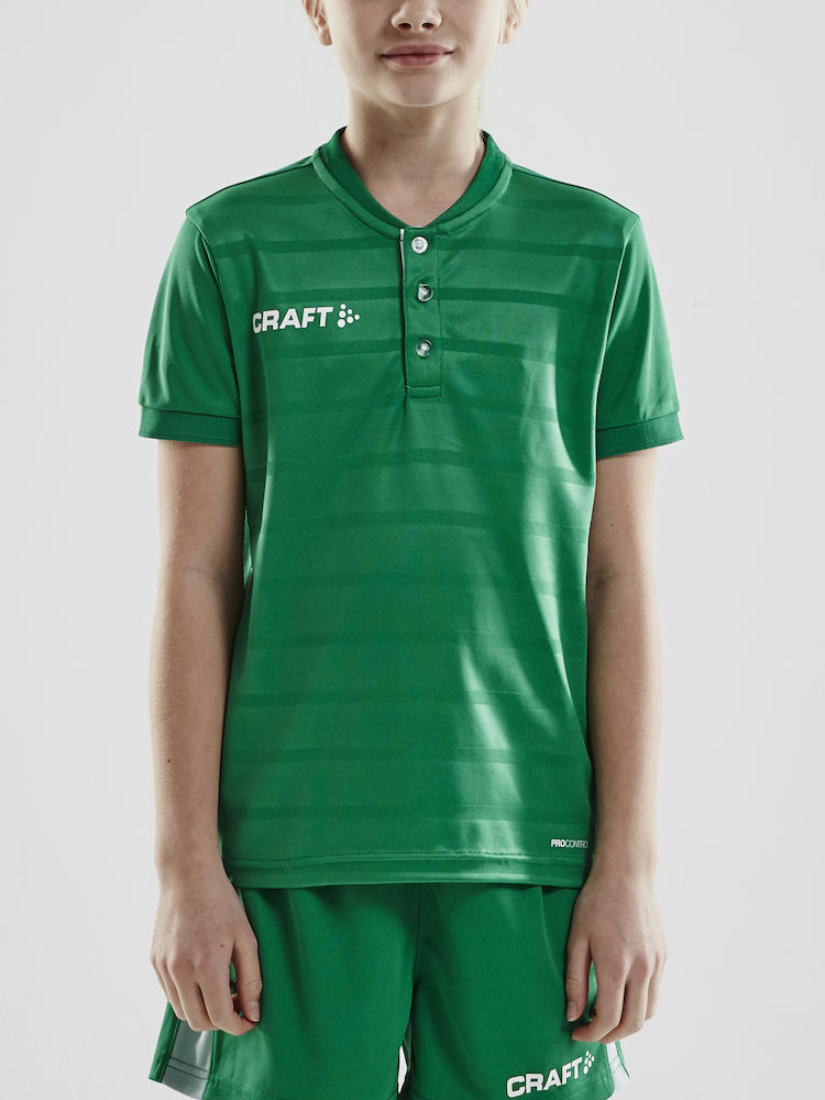 Pro Control Button Jersey Jr team green/white - 1