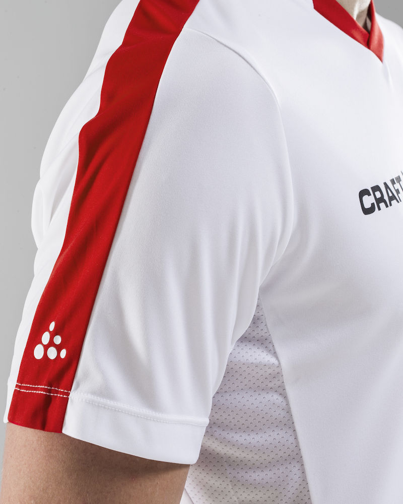 PROGRESS Jersey Contrast Men white/bright red - 2