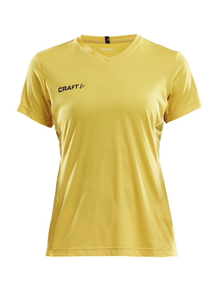 SQUAD Jersey Solid WMN yellow/black - 0
