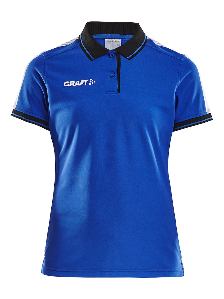 Pro Control Poloshirt W cobolt/black - 0