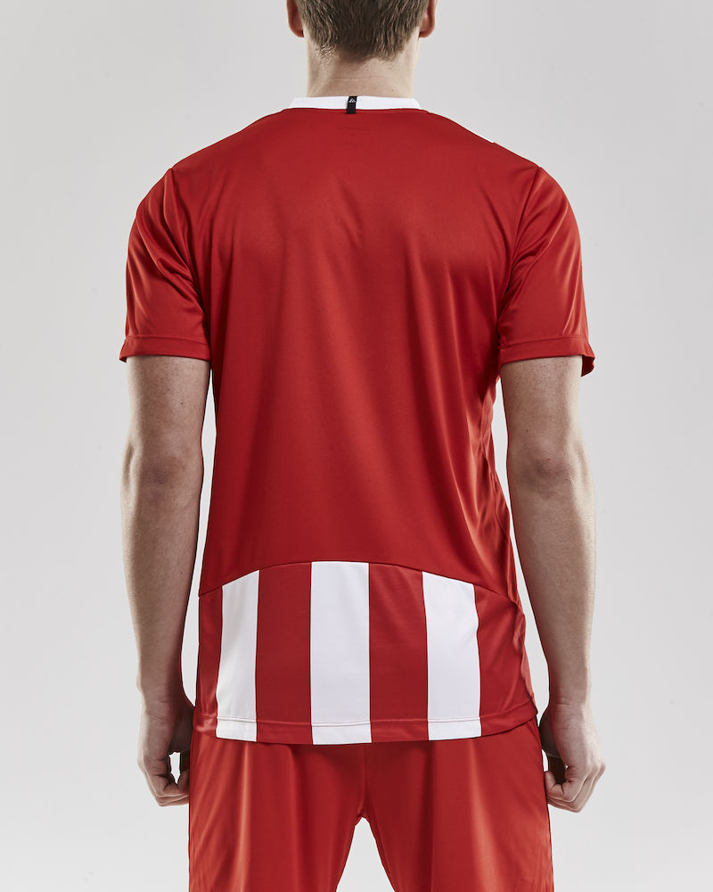 PROGRESS Jersey Stripe Men bright red/white - 2